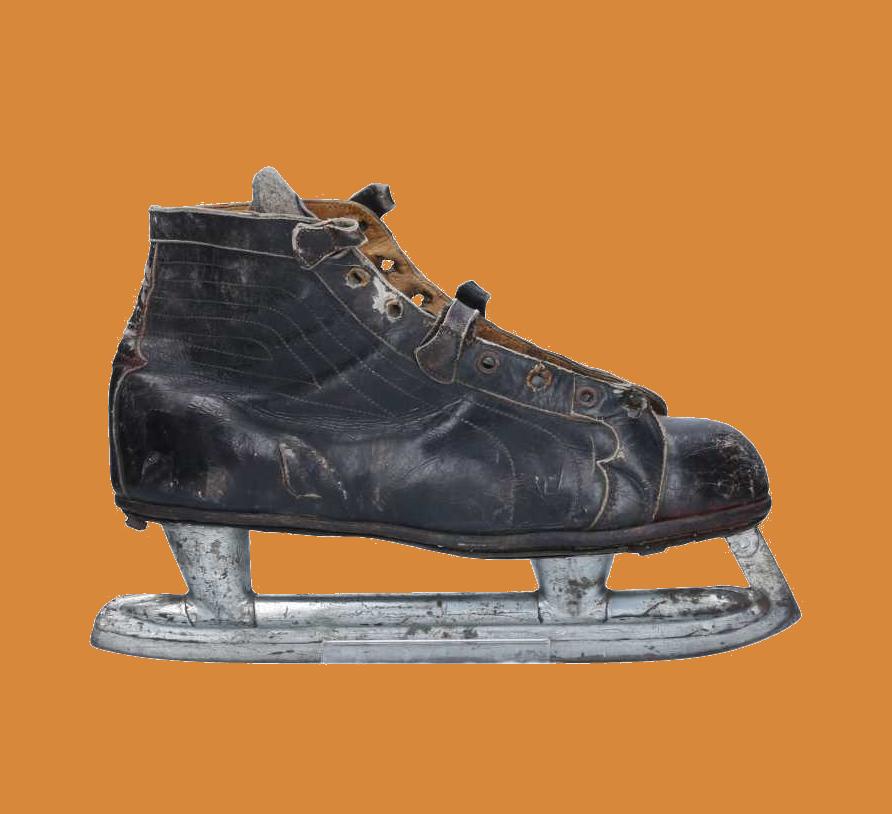 Eishockeystiefel Ähnlich den Modellen Art. 200, 201 und 202. 1936